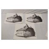 David Moses Heritage Reps Art Portfolio with Prints and Promotional Materials