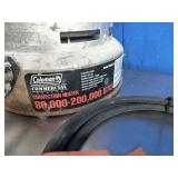 Coleman Commercial Heater and 40Pound Propane Tank