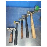 Ball Peen Hammers and Concrete Tools