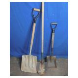 3 Shovels