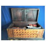 Vintage Trunk and Collectables