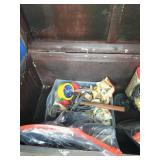 Vintage Trunk and Collectables
