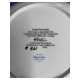 3 Les Kouba Collector Plates Royal AnnFine China