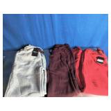 3 Galaxy By Harvic Fleece Jogger Sweat Pants - Size Large