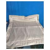 Throw Pillow and Shams