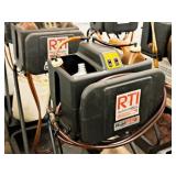 Lot of (4) RTI Technologies Fluid Pro Differential Fluid Exchangers DFX-1 (For Parts, Not Operational)