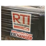 Lot of (4) RTI Technologies Differential Fluid Exchangers (For Parts, Not Operational)
