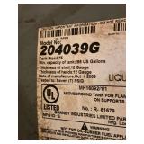 275-Gallon Above Ground Tank for Flammable Liquids 27" x 44" x 60" (Oval)