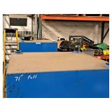 300-Gallon Above Ground Tank for Flammable Liquids (Rectangle) with Black Knight Tank Gauge