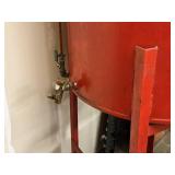 5-Gallon Above Ground Tank for Flammable Liquids 75" x 34" (Round) with Stand