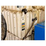 120-Gallon Plastic Nonmetallic Bulk Container for Storage/Dispensing Combustible and Non-Combustible Liquids | Indoor Use Only 36" x 36" x 26" - Rhino Tuff Tanks®