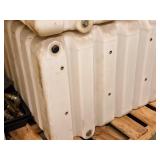 120-Gallon Plastic Nonmetallic Bulk Container for Storage/Dispensing Combustible and Non-Combustible Liquids | Indoor Use Only 36" x 36" x 26" - Rhino Tuff Tanks®