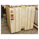180-Gallon Plastic Nonmetallic Bulk Container for Storage/Dispensing Combustible and Non-Combustible Liquids | Indoor Use Only 36" x 36" x 42" - Rhino Tuff Tanks®