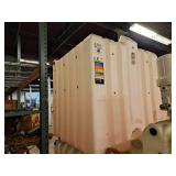 180-Gallon Plastic Nonmetallic Bulk Container for Storage/Dispensing Combustible and Non-Combustible Liquids | Indoor Use Only 36" x 36" x 38" - Rhino Tuff Tanks®