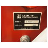 Alemite Hose Reel #8074-D (in original packaging) with Cabinet + 50