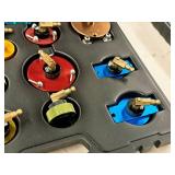 Brake Bleeder Adapter Kit with Case