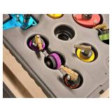 Brake Bleeder Adapter Kit with Case