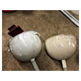 Lot of (2) Pedestal Drain Pan (no base)