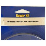 Lot of (7) Graco® Fireball 225 3:1 Oil Pump Repair Kits