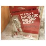 Lot of (6) Alemite Automatic Non-Drip Nozzle (in original packaging)