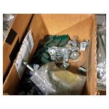 Lot of (Shelf Contents) Assorted Replacement Parts, Assorted Copper Tube,  (in original packaging)