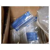 Lot of (Shelf Contents) Assorted Replacement Parts, EMG Display Guard, Repair Kit Reel Swivel, In-Line Meter, Hose Stop, Thermal Relief Kit, Bunge Adapter, Grease Reel Swivel Seal Kit (in original pac