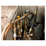Lot of (1 Tote) Misc. Parts, Assorted Hoses and Adapters (New)
