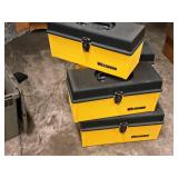 Lot of (5) Tool Boxes