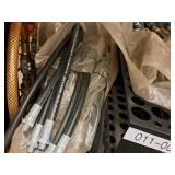 Lot of (Shelf Contents) Misc. Replacement Parts, Hose Connectors (in original packaging)