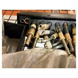 Lot of (Shelf Contents) Misc. Replacement Parts, Hose Connectors (in original packaging)
