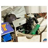 Lot of (Shelf Contents) Misc. Replacement Parts, Misc Brake Adapters, Mahle Kit Accessory MCX-X 318120, Graco Kit Accessory (in original packaging)