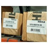 Lot of (Shelf Contents) Misc. Replacement Parts, Misc Brake Adapters, Mahle Kit Accessory MCX-X 318120, Graco Kit Accessory (in original packaging)