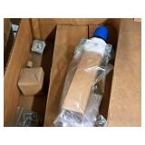 Lot of (Shelf Contents) Misc. Replacement Parts, Regulators, Turtle Caps, Drum Faucet (in original packaging)