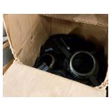 Lot of (Shelf Contents) Misc. Replacement Parts, Regulators, Turtle Caps, Drum Faucet (in original packaging)