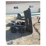 Gorilla Carts Poly Dump Cart