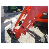 Kioti KL6010 Tractor with Box  Blade, Rotary Mower, Forks and Loader Bucket