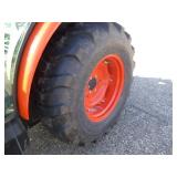 Kioti KL6010 Tractor with Box  Blade, Rotary Mower, Forks and Loader Bucket