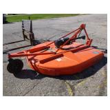 Kioti KL6010 Tractor with Box  Blade, Rotary Mower, Forks and Loader Bucket