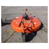 Kioti KL6010 Tractor with Box  Blade, Rotary Mower, Forks and Loader Bucket