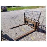 Kioti KL6010 Tractor with Box  Blade, Rotary Mower, Forks and Loader Bucket