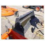 Kioti KL6010 Tractor with Box  Blade, Rotary Mower, Forks and Loader Bucket