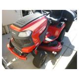 Craftsman T260 Riding Lawn Mower with Bagger, Sweeper and Spreader