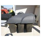 Craftsman T260 Riding Lawn Mower with Bagger, Sweeper and Spreader