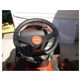 Craftsman T260 Riding Lawn Mower with Bagger, Sweeper and Spreader