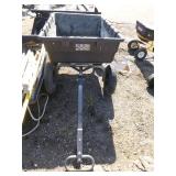 Gorilla Carts Poly Dump Cart