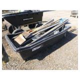 Otter Sled with Concrete Tools