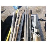 Otter Sled with Concrete Tools
