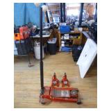 Floor Jack and Jack Stands