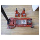 Floor Jack and Jack Stands