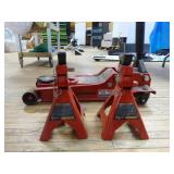 Floor Jack and Jack Stands